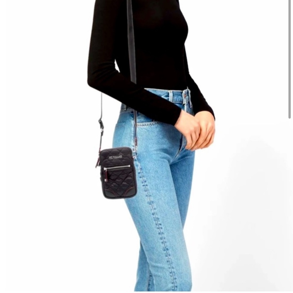 COPY - MZ Wallace Black Crossbody Bag Versatile Compact Design